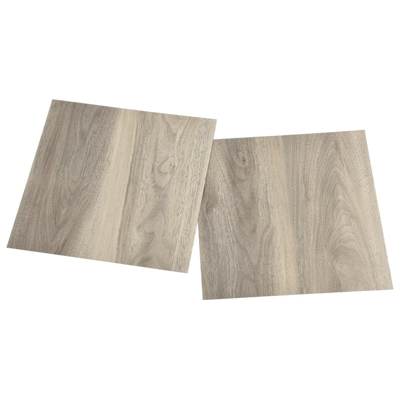 vidaXL 55 db tópszínű öntapadó PVC padlólap 5,11 m²