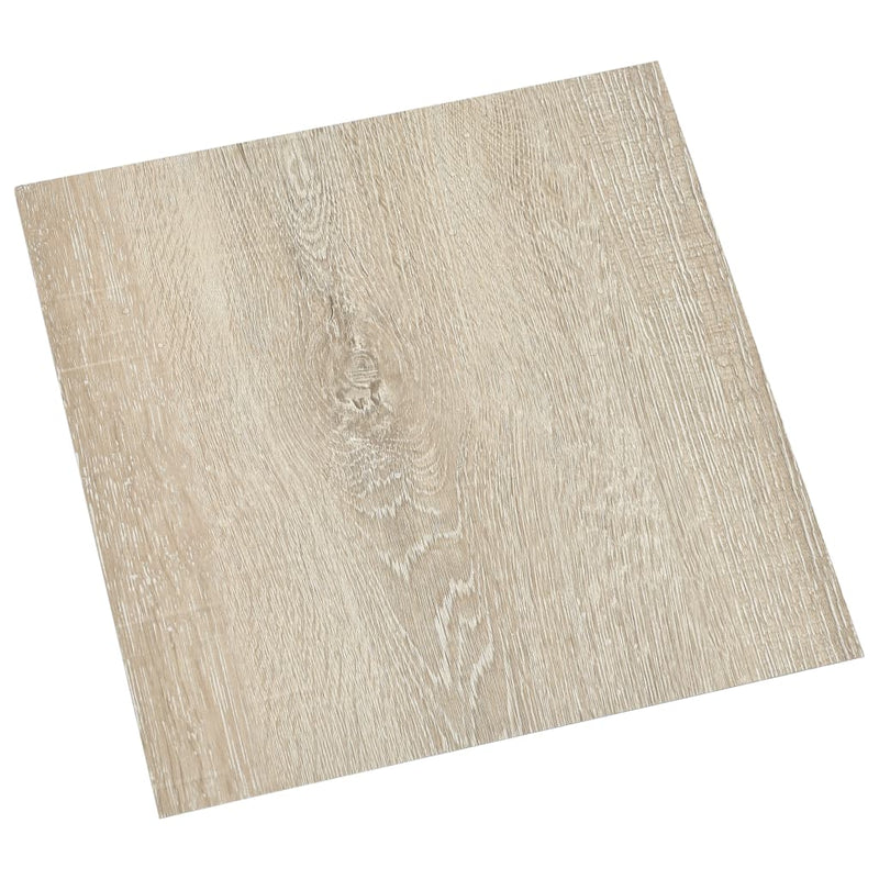 vidaXL 55 db bézs öntapadó PVC padlólap 5,11 m²