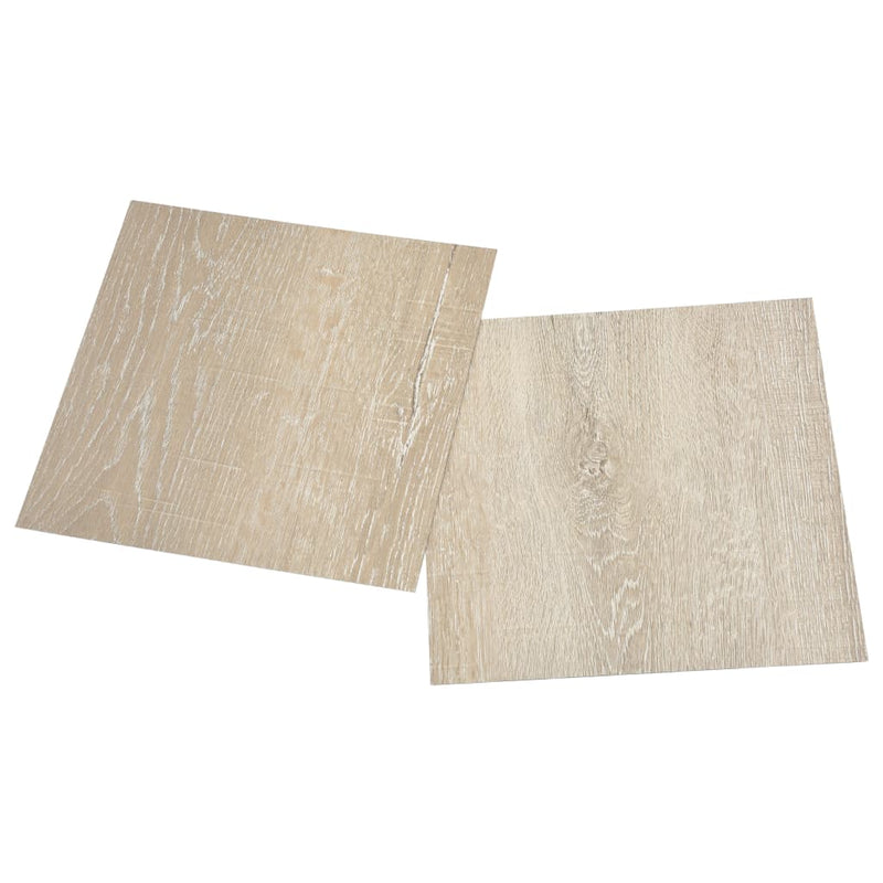 vidaXL 55 db bézs öntapadó PVC padlólap 5,11 m²