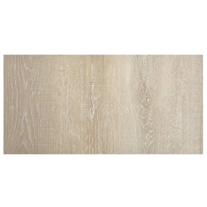 vidaXL 55 db bézs öntapadó PVC padlólap 5,11 m²