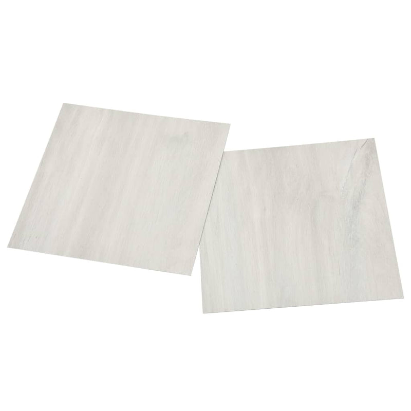 vidaXL 55 db krémszínű öntapadó PVC padlólap 5,11 m²
