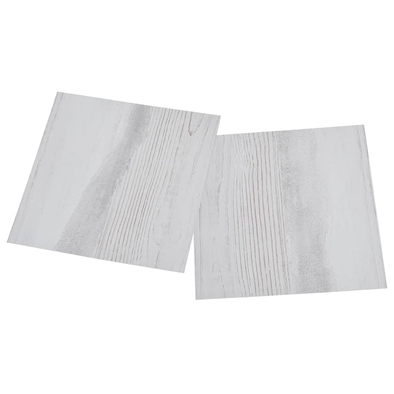 vidaXL 55 db világosszürke öntapadó PVC padlólap 5,11 m²
