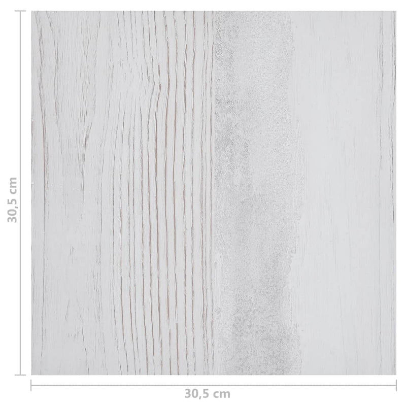 vidaXL 55 db világosszürke öntapadó PVC padlólap 5,11 m²