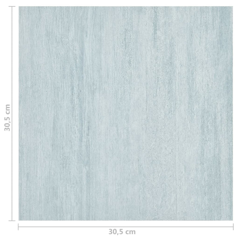 vidaXL 55 db zöld öntapadó PVC padlólap 5,11 m²