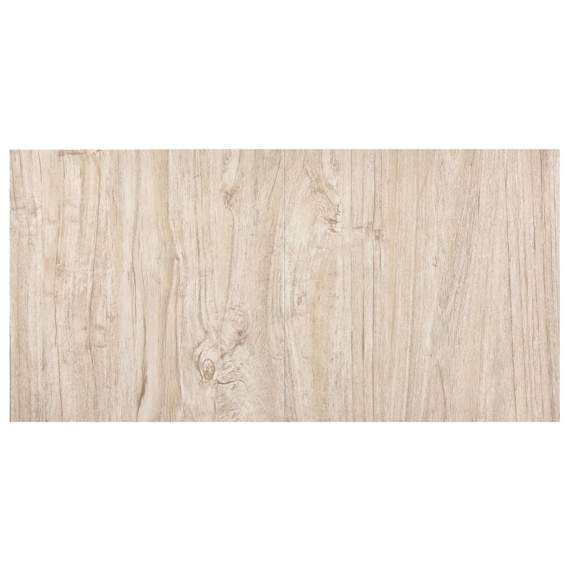 vidaXL 55 db világosbarna öntapadó PVC padlólap 5,11 m²