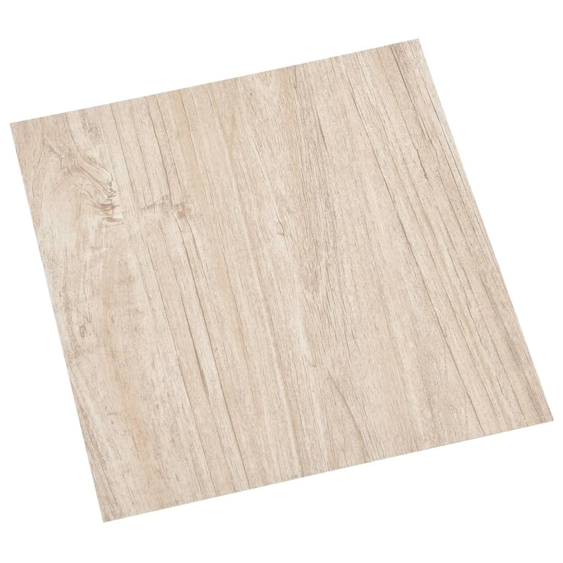 vidaXL 55 db világosbarna öntapadó PVC padlólap 5,11 m²
