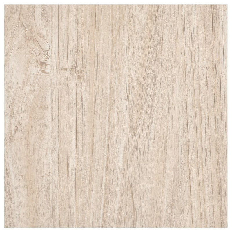 vidaXL 55 db világosbarna öntapadó PVC padlólap 5,11 m²