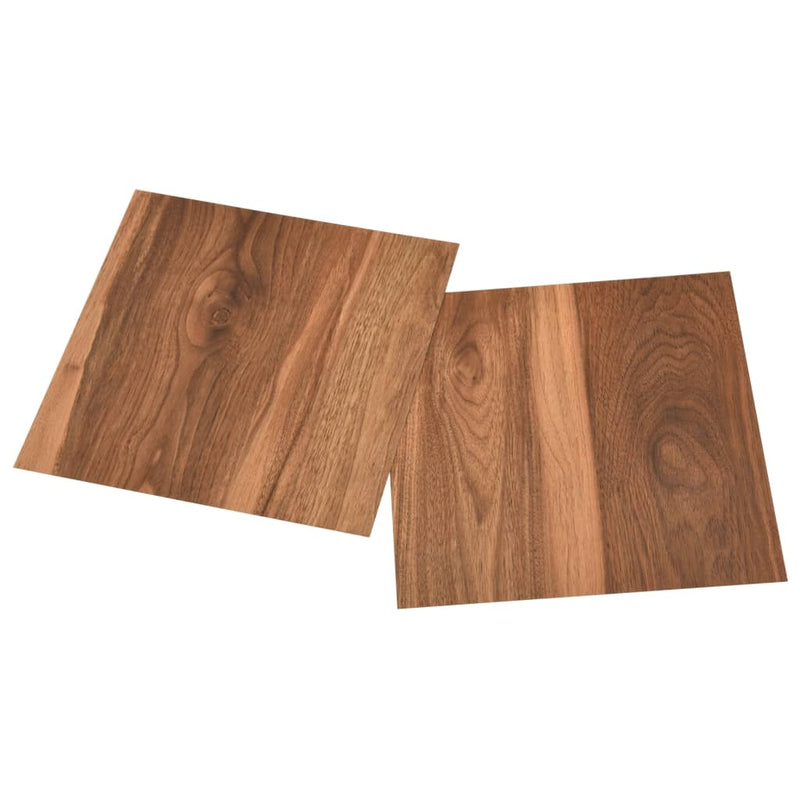 vidaXL 55 db barna öntapadó PVC padlólap 5,11 m²