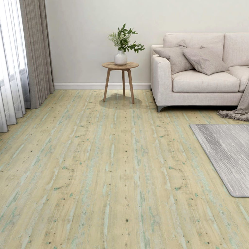 vidaXL 55 db világosbarna öntapadó PVC padlólap 5,11 m²
