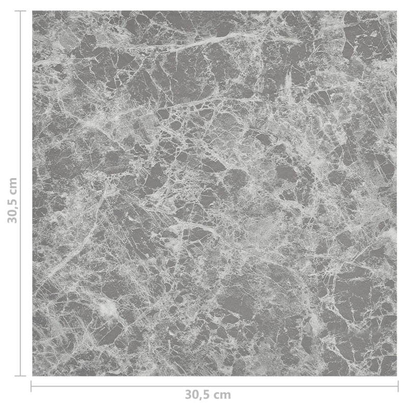 vidaXL 55 db betonszürke öntapadó PVC padlólap 5,11 m²