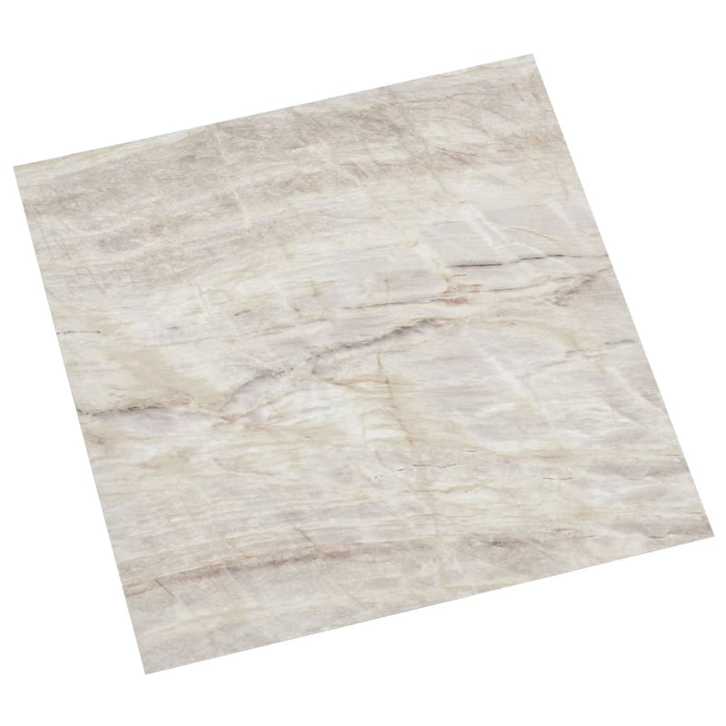 vidaXL 55 db bézs öntapadó PVC padlólap 5,11 m²