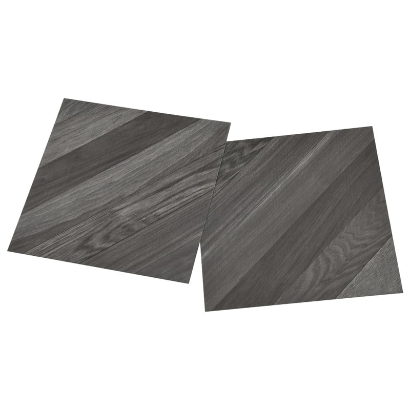 vidaXL 55 db szürke csíkos öntapadó PVC padlólap 5,11 m²