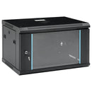 vidaXL 6U fali hálózati szekrény 19" IP20 600 x 450 x 350 mm