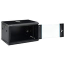 vidaXL 6U fali hálózati szekrény 19" IP20 600 x 450 x 350 mm