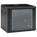 vidaXL 9U fali hálózati szekrény 19" IP20 600 x 450 x 510 mm
