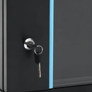 vidaXL 9U fali hálózati szekrény 19" IP20 600 x 450 x 510 mm