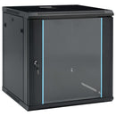 vidaXL 12U fali hálózati szekrény 19" IP20 600 x 600 x 640 mm