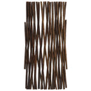 vidaXL 5 darab rácsos fűzfa kerítés 180 x 30 cm