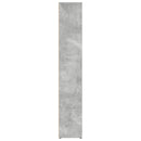 vidaXL 2 db betonszürke forgácslap CD-tartó szekrény 21 x 16 x 93,5 cm