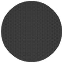 vidaXL fekete polyrattan kerti asztal 70 x 70 x 73 cm