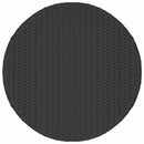 vidaXL fekete polyrattan teázóasztal 68 x 68 x 30 cm