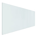 vidaXL téglalap alakú kandalló-üveglap 120 x 50 cm