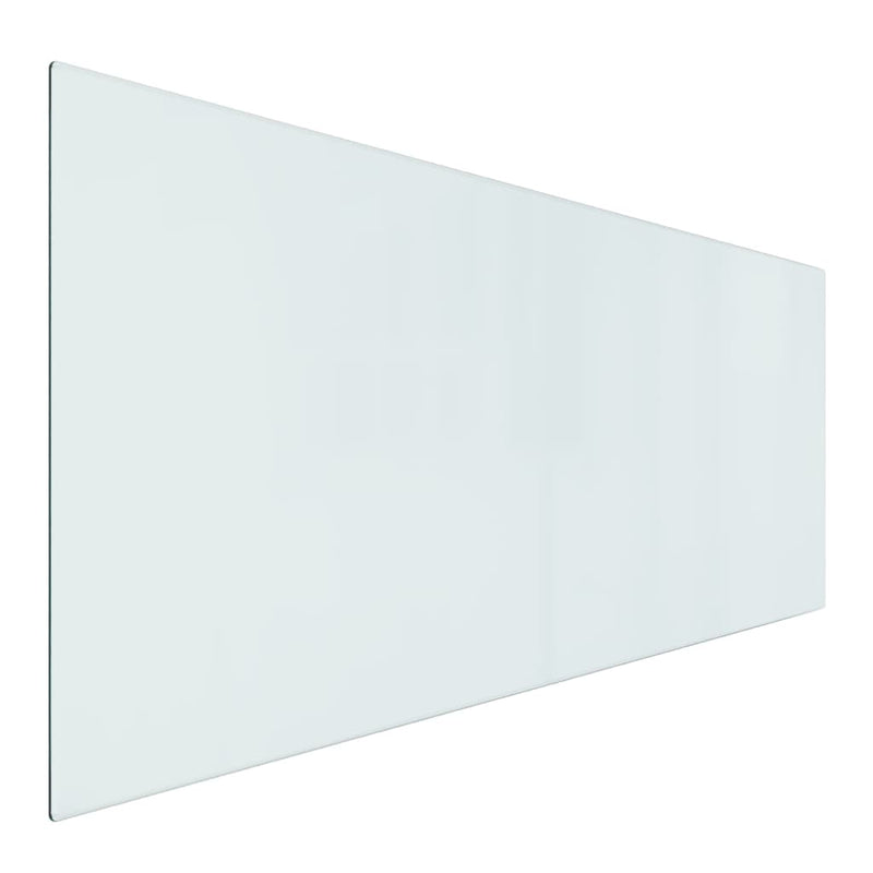 vidaXL téglalap alakú kandalló-üveglap 120 x 50 cm