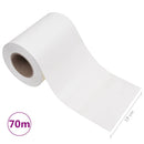 vidaXL fehér PVC kerti árnyékoló kerítés 70 x 0,19 m