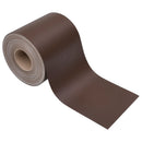 vidaXL barna kerti PVC árnyékoló kerítés 35 x 0,19 m