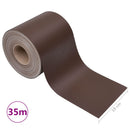 vidaXL barna kerti PVC árnyékoló kerítés 35 x 0,19 m