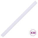 vidaXL barna kerti PVC árnyékoló kerítés 70 x 0,19 m