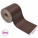 vidaXL 4 db barna PVC kerti árnyékoló kerítés 35 x 0,19 m