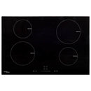 vidaXL 4 égős indukciós főzőlap érintős vezérlőpanellel 77 cm 7000 W