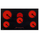 vidaXL 5 égős kerámia főzőlap érintős vezérlőpanellel 77 cm 8500 W