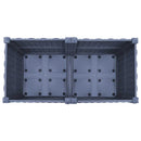 vidaXL polipropilén magaságyás 80 x 40 x 38 cm