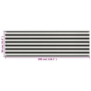 vidaXL antracitszürke-fehér HDPE erkélynapellenző 90 x 300 cm
