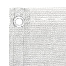 vidaXL fehér HDPE erkélytakaró 90 x 500 cm