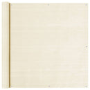 vidaXL krémszínű HDPE erkélytakaró 120 x 500 cm