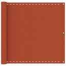 vidaXL narancssárga HDPE erkélyparaván 90 x 500 cm