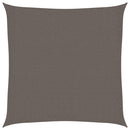 vidaXL antracitszürke HDPE napvitorla 160 g/m² 2,5 x 2,5 m