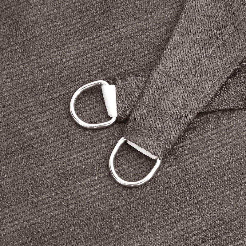 vidaXL antracitszürke HDPE napvitorla 160 g/m² 2 x 5 m