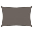 vidaXL antracitszürke HDPE napvitorla 160 g/m² 3,5 x 4,5 m