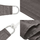 vidaXL antracitszürke HDPE napvitorla 160 g/m² 3 x 4 x 5 m