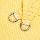 vidaXL bézs HDPE napvitorla 160 g/m² 4 x 4 m