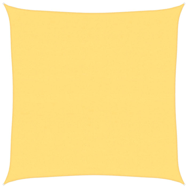 vidaXL bézs HDPE napvitorla 160 g/m² 6 x 6 m
