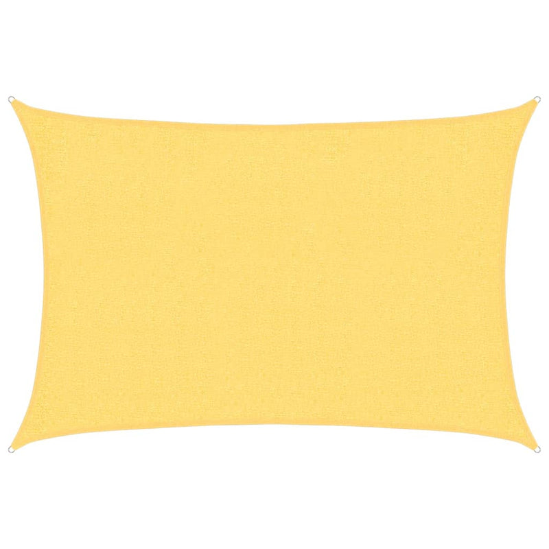 vidaXL bézs HDPE napvitorla 160 g/m² 2 x 2,5 m