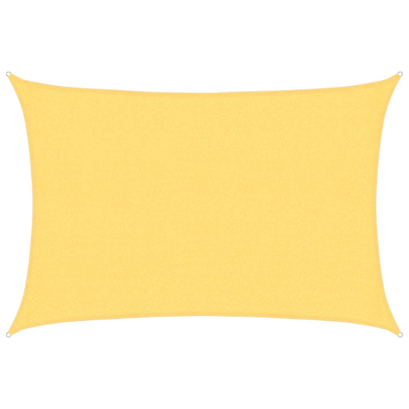 vidaXL bézs HDPE napvitorla 160 g/m² 2,5 x 3,5 m