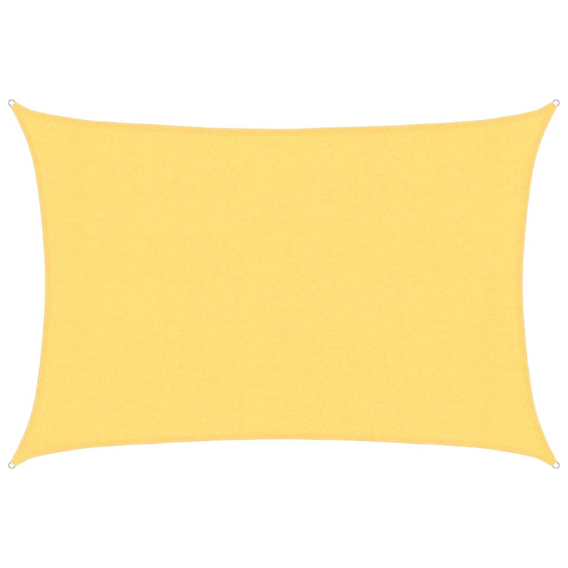 vidaXL bézs HDPE napvitorla 160 g/m² 3 x 4 m