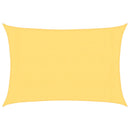 vidaXL bézs HDPE napvitorla 160 g/m² 3 x 5 m