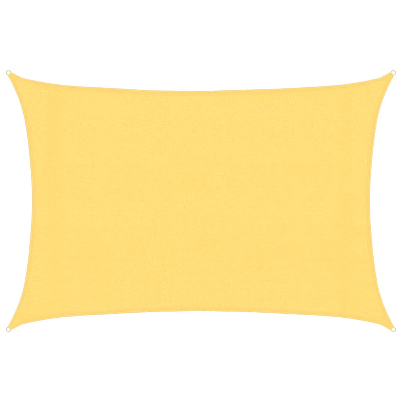 vidaXL bézs HDPE napvitorla 160 g/m² 3 x 5 m